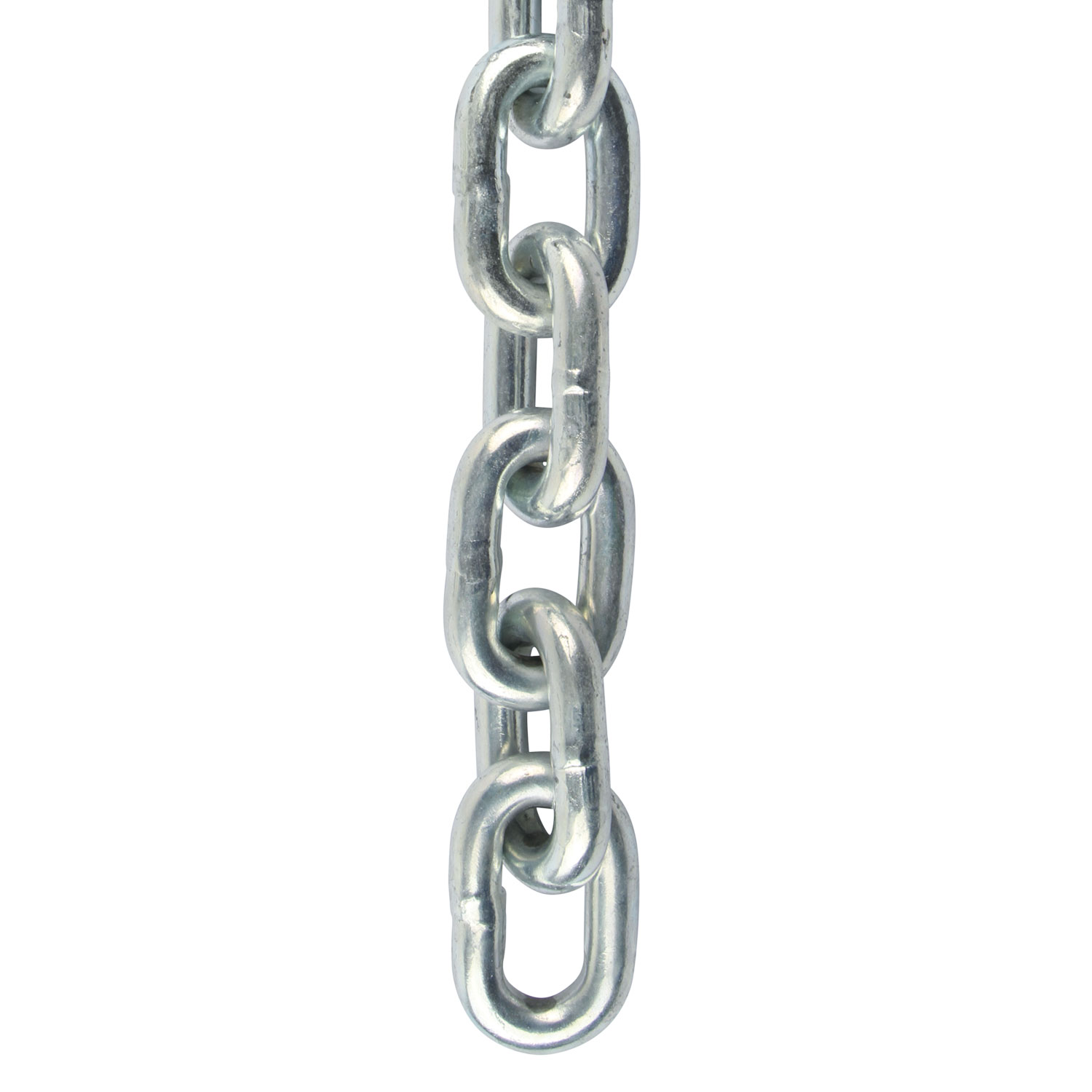 STRONG 7mm HEAVY DUTY PROOF COIL SIDE WELDED SECURITY CHAIN ZINC PLATED BZP 