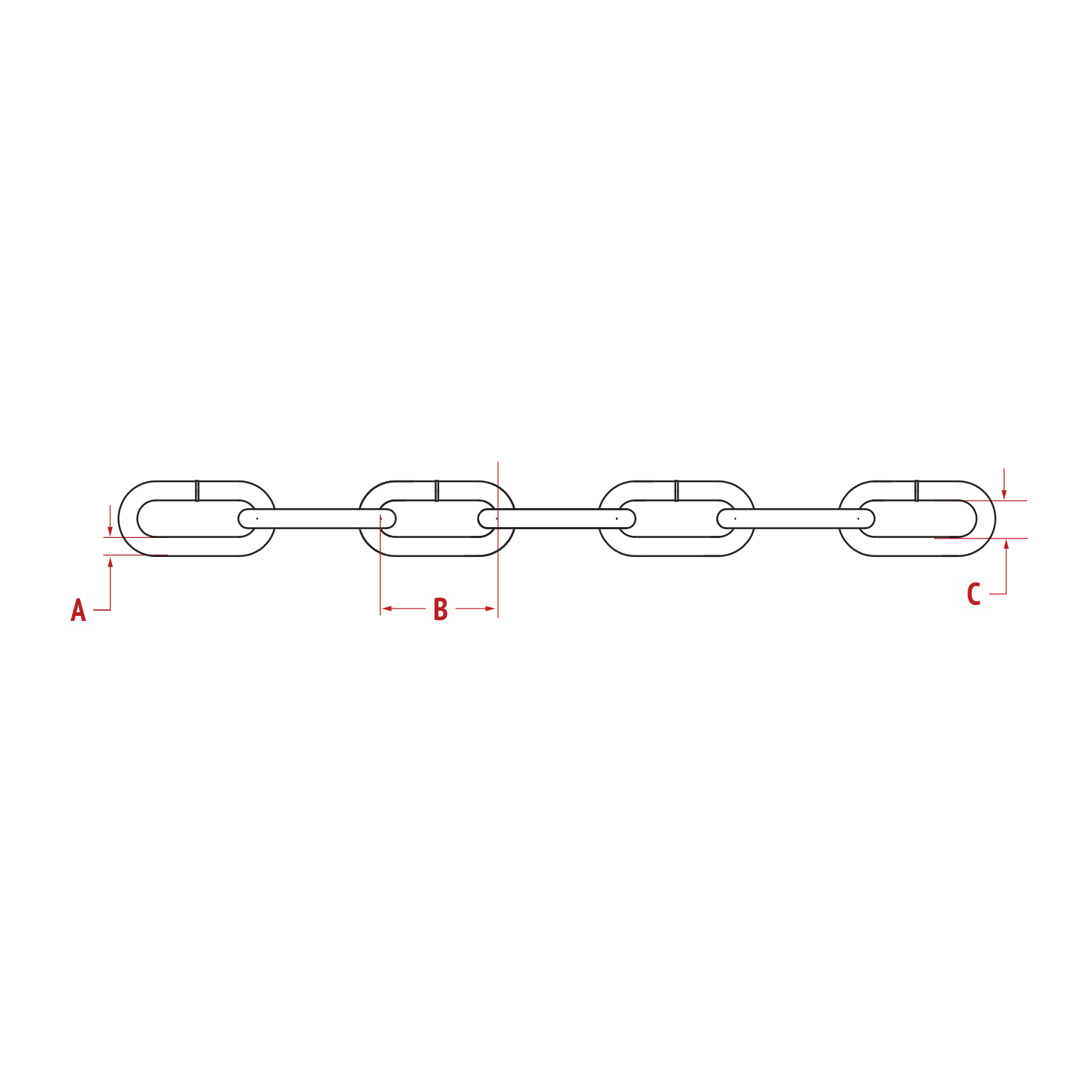 Straight Link Coil Chain Perfection Chain Products